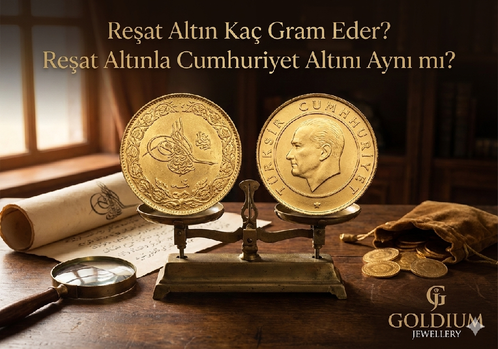 Reşat Altın Kaç Gram Eder? Reşat Altınla Cumhuriyet Altını Aynı mı?